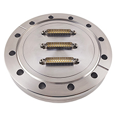 CF100 feedthroughs with 3 pins DB25